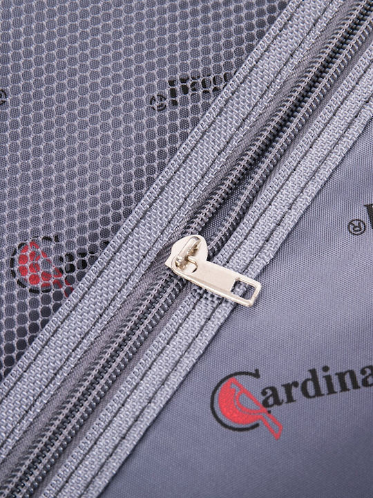 Cardinal Spectra Medium Fabric Suitcase Dark Blue With 4 Wheels Height 60cm