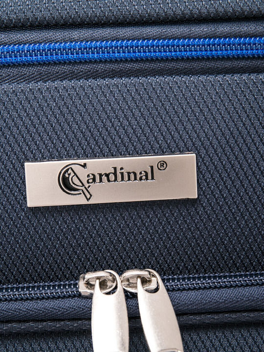 Cardinal Spectra Cabin Travel Suitcase Fabric Dark Blue with 4 Wheels Height 50cm 5000/50