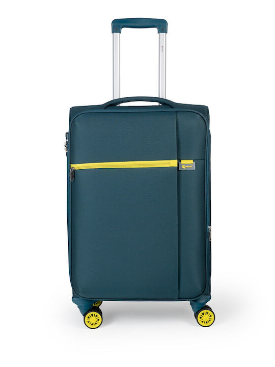Cardinal Oblivion Cabin Fabric Petrol Suitcase With 4 Wheels Height 50cm