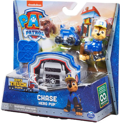 Spin Master Jucărie Miniatură Big Hero Pups - Chase Paw Patrol pentru 3+ Ani