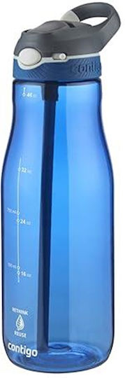 Contigo Παιδικό Παγούρι Πλαστικό με Καλαμάκι Non Spill 1200ml (Διάφορα Σχέδια/Χρώματα)