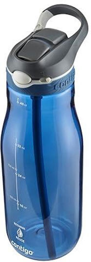 Contigo Παιδικό Παγούρι Πλαστικό με Καλαμάκι Non Spill 1200ml (Διάφορα Σχέδια/Χρώματα)