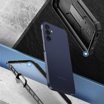 Supcase Back Cover Plastic / Silicone Durable Black (Galaxy A15)