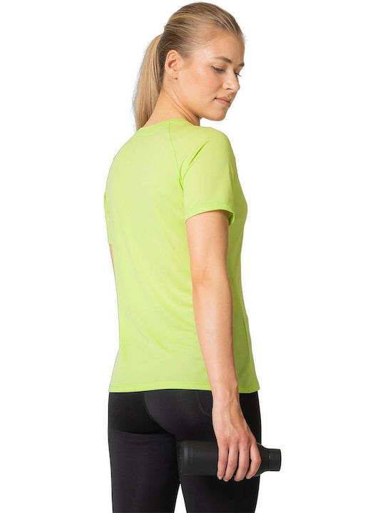 Odlo Essential Femeie Sport Tricou Sharp Green