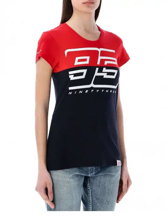 Marc Marquez Γυναικείο T-shirt Red/blue