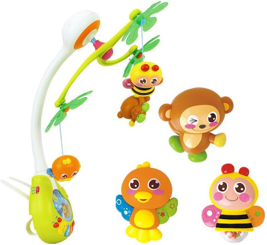 Hola Toys Pendant Toy for Cot with Music for 0++ Months