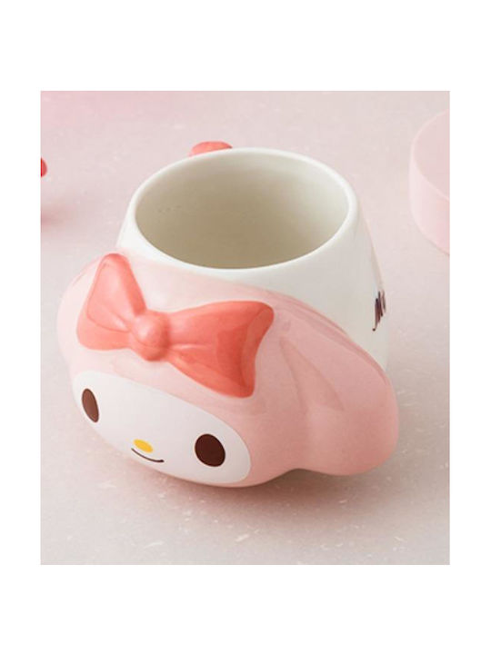 Mug Ceramic Pink 400ml 1pcs