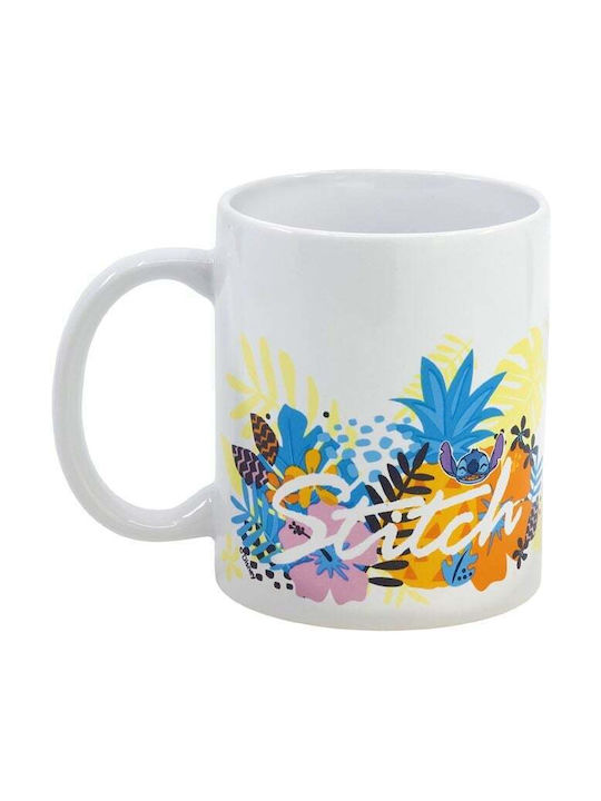 Stor Becher Keramik Weiß 325ml