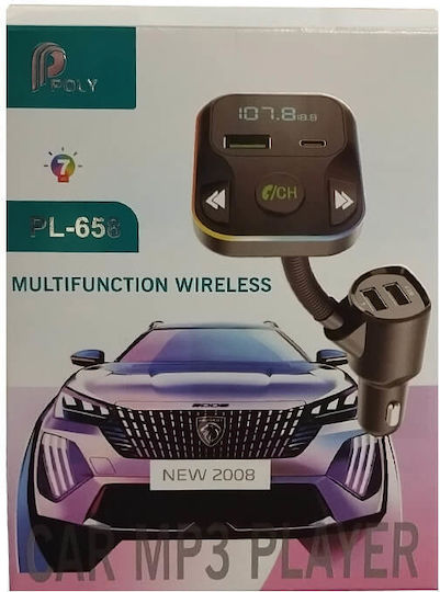Carner FM Transmitter Autovehicul cu Bluetooth / USB / AUX