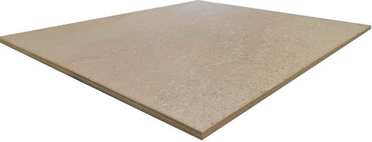 Fondovalle Fliese Boden Draußen 51x51cm Taupe