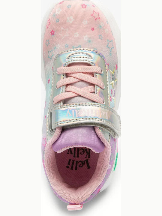 Victoria Luci Kids Sneakers Anatomic with Scratch & Lights Multicolour