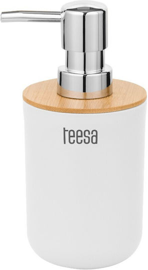 Teesa Set Accesorii Pentru Baie Din Plastic Alb