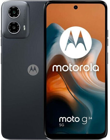 Motorola Moto G34 5G Dual SIM (8GB/128GB) Charcoal Black