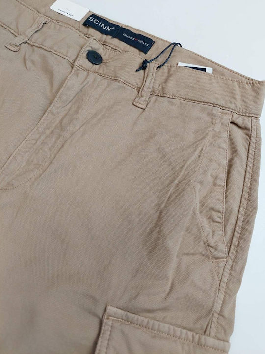 Scinn Pilot Herrenhose Cargo Beige