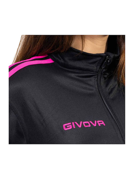 Givova Revolution Summer Γυναικείο Σετ Φόρμας Black/Fuchsia