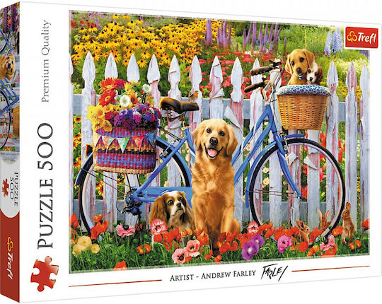 Trefl 500 Puppy Adventure Puzzle