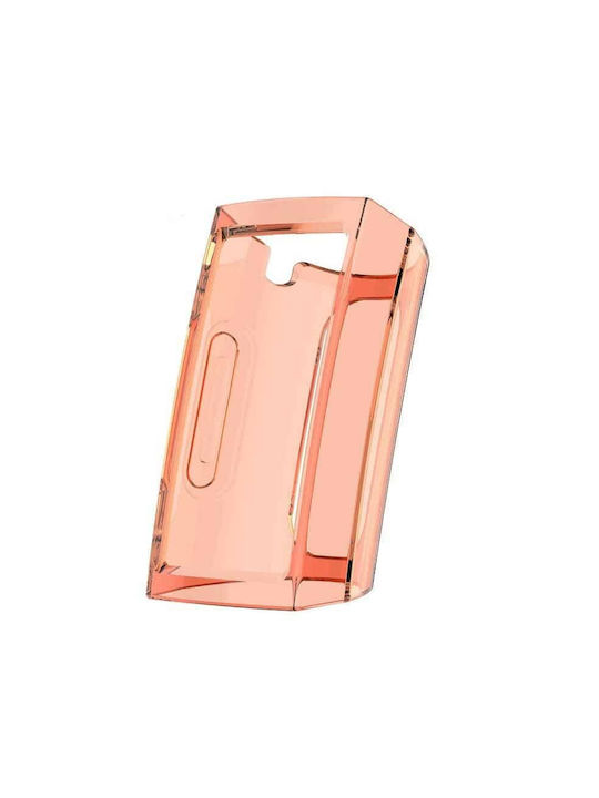 Edman Θήκη Σιλικόνης σε Κόκκινο χρώμα για το Fitbit Charge 3
