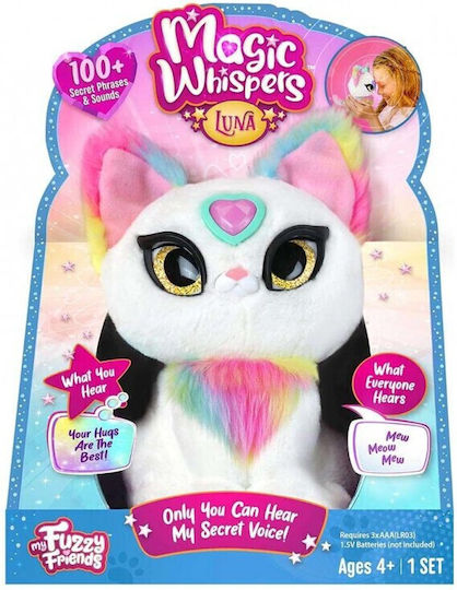 Giochi Preziosi Plush Kitten My Fuzzy Friends Magic Whispers Kitties for 4+ Years 17 cm (Various Designs) 1pc