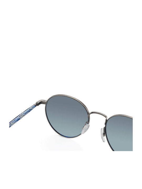Etnia Barcelona Unisex Sunglasses with Blue Metallic Frame and Blue Gradient Polarized Lenses ET-4IFORMI52SSLBL-SLBL