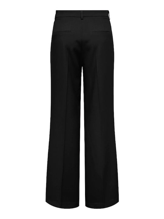 Only Women's Fabric Trousers Black