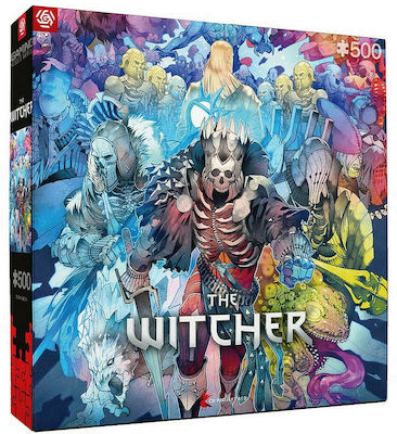 Puzzle The Witcher Monster Faction 2D 500 Κομμάτια