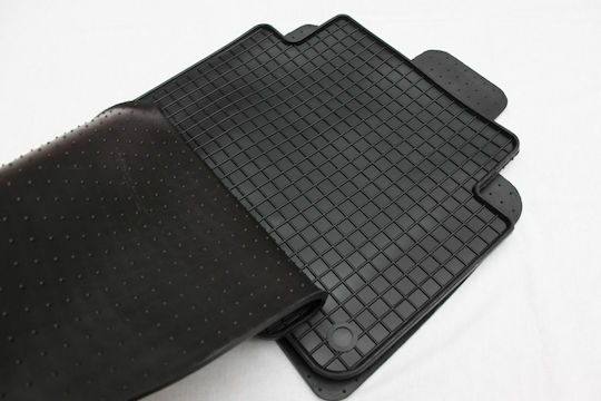 Petex Set of Front and Rear Mats 4pcs for Audi Q7 2006-2014 Black