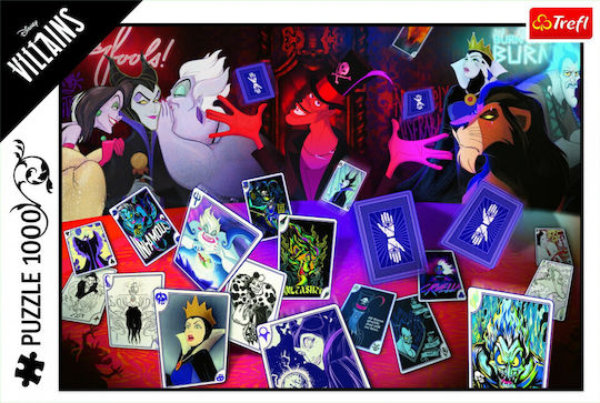 Disney Bösewichte Puzzle 2D 1000 Teile