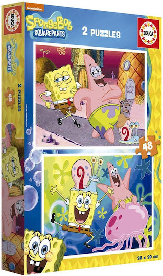 Kids Puzzle SpongeBob for 3++ Years 96pcs Educa