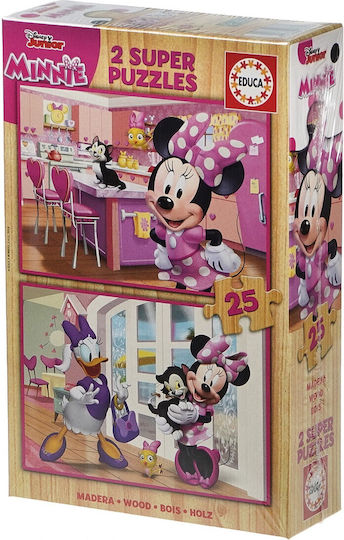 Wooden Kids Puzzle Minnie Happy Helpers for 3+ years+ Years 50pcs Educa