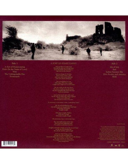 Unforgettable Fire Remastered Vinyl