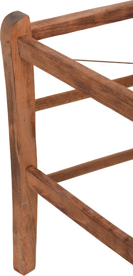 HomeMarkt Ramă Pentru Taburet Din Lemn 40x41x87cm Bej