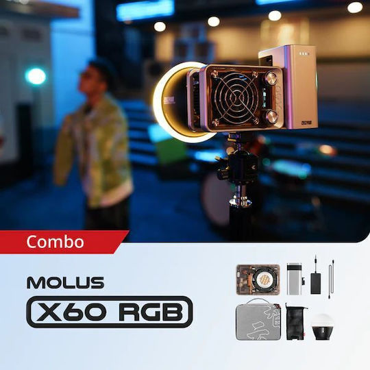Zhiyun Molus Lighting Kit Daylight 60W with Brightness 2680 Lux