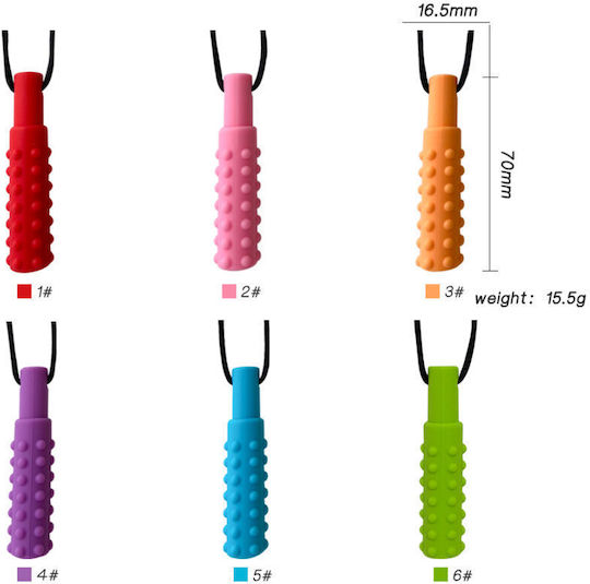 Queen Mother Teething Necklace BPA Free made of Silicone for 6 m+