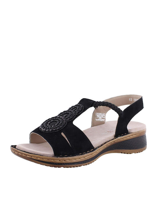Sandale Casual Damă Negru