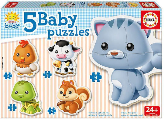 Παιδικό Puzzle Baby Animals για 2+ Ετών 14pcs Educa