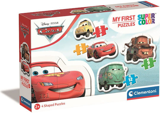 Puzzle pentru Copii Disney Cars pentru 2+ Ani 12buc Clementoni
