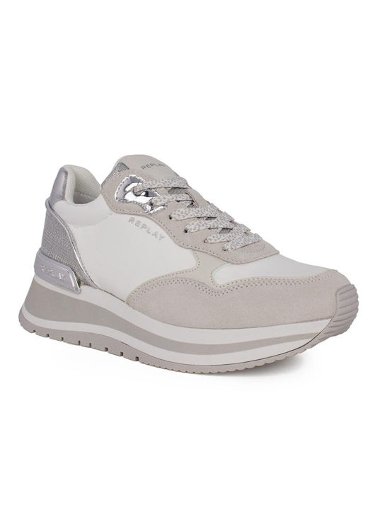 Replay Sneakers Milk / Silver