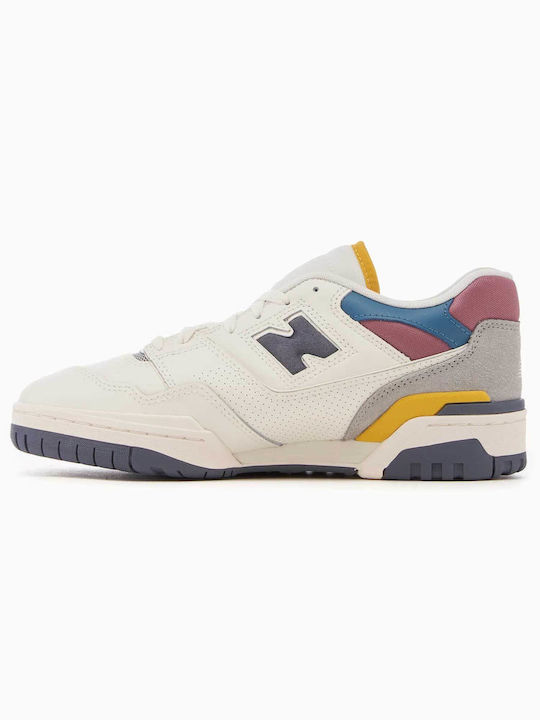 New Balance Balance 550 Ανδρικά Sneakers Λευκά