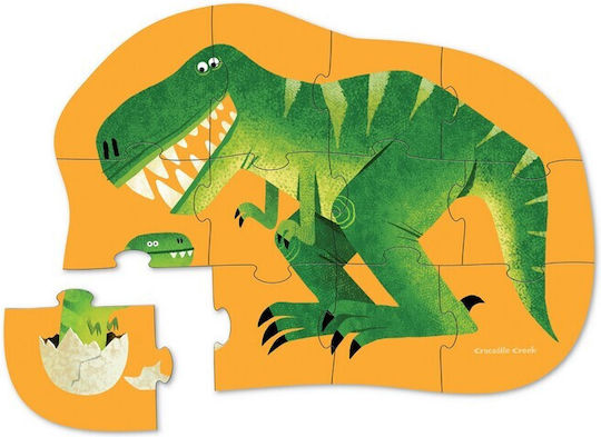 Παιδικό Puzzle Dino & Baby για 3+ Ετών 12pcs Crocodile Creek