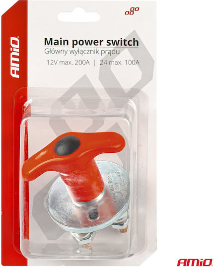AMiO Comutator baterie auto 12V-24V Universal 1000