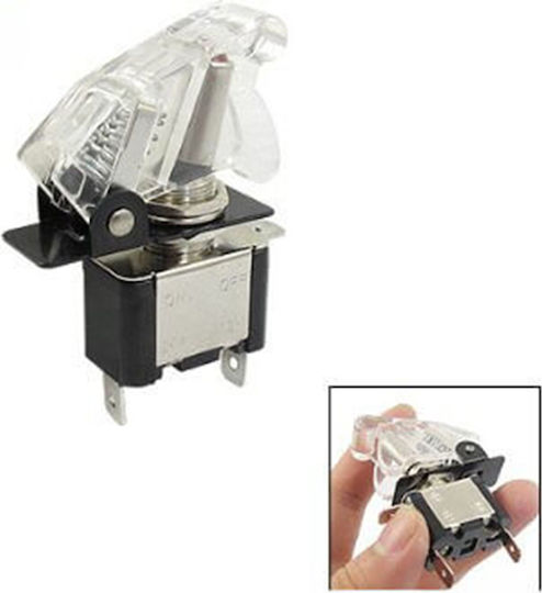 Rchang Car On/Off Switch 12V Transparent