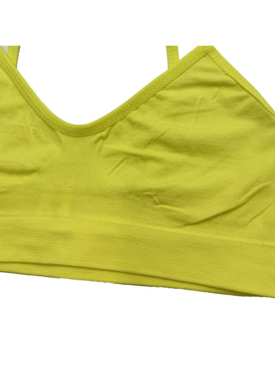 Katia Frauen Sport-BH Yellow