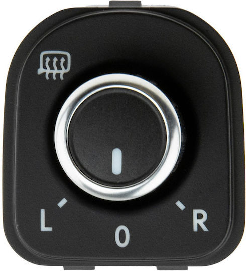 NTY Comutator oglinzi auto pentru Seat Alhambra Volkswagen CC - Centru de Comerț Electronic / Eos / Magazin online de golf / Passat Argintiu