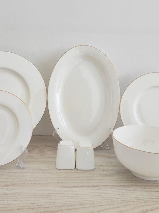 Kelepoyri Dinnerware Set White