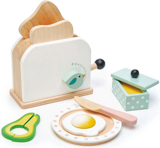 Tender Leaf Toys Дървен Сет За Закуска За Възраст 3+ 10 Части