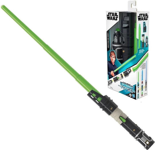 Hasbro Star Wars Forge Luke Skywalker Extendable Green Lightsaber Φωτόσπαθο