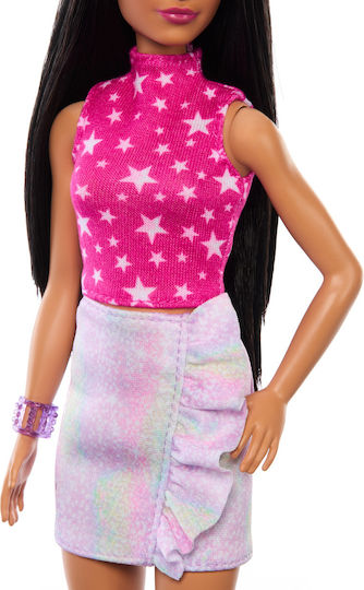 Barbie Fashionistas Doll Fashionistas 215 With Black Straight Hair & Iridescent Skirt for 3+ years+ Years