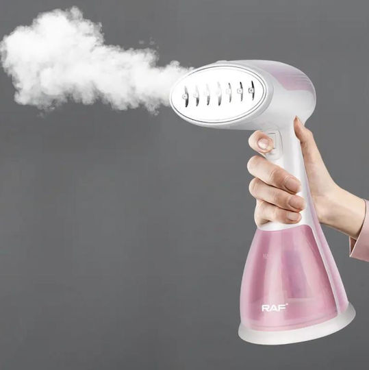 Esino LC 201 Aparat de călcat cu abur pentru haine de Mână 1500W cu rezervor 300ml Roz