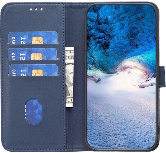 Binfen Wallet Case Δερματίνης Μπλε (Galaxy A35)