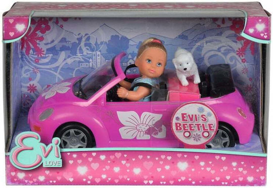 Simba Evi Love: Beetle Doll Vehicle for 3+ years+ Years